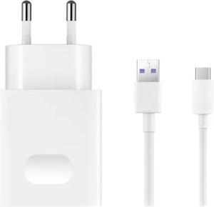 Bulkverpakking - voor Huawei Huawei USB-C snellader- 100cm - Wit