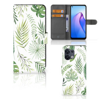 OPPO Reno8 Hoesje Leaves