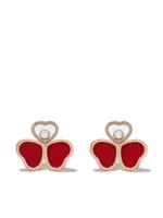 Chopard boucles d'oreilles Happy Hearts en or rose 18ct