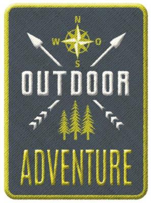 Moses opstrijkpatch Outdoor Adventure 6,5 x 4,5 cm grijs/groen Moses opstrijkpatch Outdoor Adventure 6,5 x 4,5 cm grijs/groen
