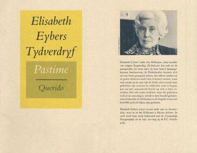 Tydverdryf Pastime - Elisabeth Eybers - eBook (9789021448626)