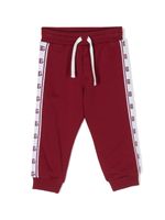 Dolce & Gabbana Kids pantalon de jogging à logo - Rouge - thumbnail