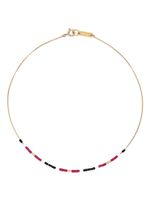 ISABEL MARANT collier New Color Strip - Rose - thumbnail