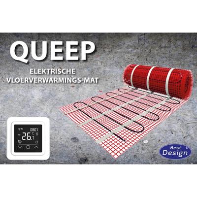Vloerverwarming Best Design Queep Elektrische Vloerverwarmingsmat 9m2 (1350 Watt) Vloerverwarming Best Design Queep Elektrische Vloerverwarmingsmat 9m2 (1350 Watt)
