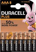 Duracell Plus. AAA 8er Pack 8-er Blister