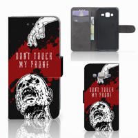 Samsung Galaxy J3 2016 Portemonnee Hoesje Zombie Blood