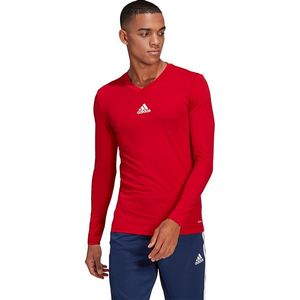 adidas Team Base Shirt - Bescherming en braces - Thermo kleding - Red - maat L