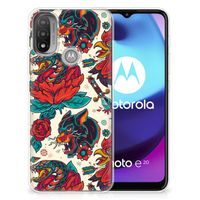 Siliconen Hoesje met foto voor Motorola Moto E20 | E40 Old Skool