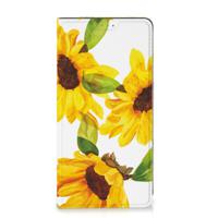 Smart Cover voor Samsung Galaxy S24 Zonnebloemen