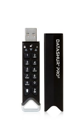 iStorage datAshur Pro2 USB-stick 4 GB Zwart IS-FL-DP2-256-4 USB 3.2 Gen 1 (USB 3.0)