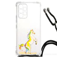 Samsung Galaxy A53 Stevig Bumper Hoesje Horse Color