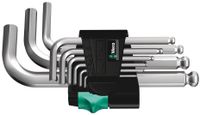 Wera 950 PKS/9 SM N Stifsleutelset, metrisch, verchroomd, 9 -delig - 1 stuk(s) - 05133163001