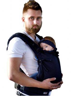 Kinder Hop draagzak Multi Soft donkerblauw Kinder Hop draagzak Multi Soft donkerblauw