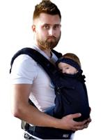 Kinder Hop draagzak Multi Soft donkerblauw