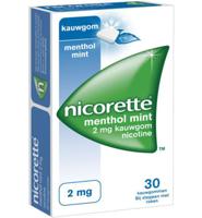 Nicorette Kauwgom 2mg Menthol Mint (30st)