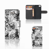 Telefoonhoesje met Naam Apple iPhone 5C Skulls Angel