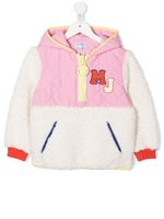 Marc Jacobs Kids hoodie à patch logo - Tons neutres