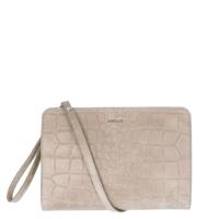LouLou Essentials Crossbody XS Vintage Croco taupe  Damestas