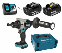 Makita DHP486RFJ | Klopboormachine | 18 V | Set | 2x 3,0 Ah Accu & Lader in Mbox