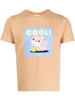 CHOCOOLATE t-shirt à imprimé graphique - Marron - thumbnail