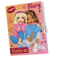 Grafix Besties Dagboek A5 60 Vel Met Slot - thumbnail