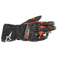 ALPINESTARS GP Plus R V2 Gloves, Race motorhandschoenen, Zwart-Rood Fluo - thumbnail