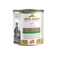 Almo Nature HFC kip met worteltjes en rijst natvoer hond (290 g) 12 x 290 g