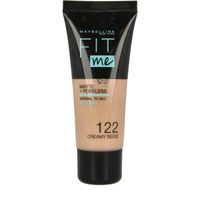 Maybelline Fit Me matte & poreless foundation 122 cream beige (1 st) - thumbnail