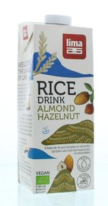 Rice drink hazelnoot amandel bio