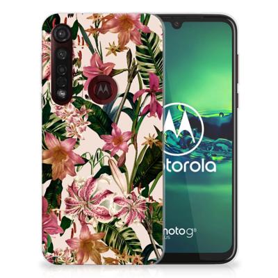 Motorola Moto G8 Plus TPU Case Flowers