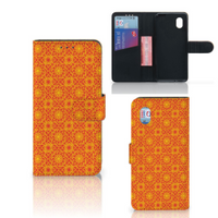 Alcatel 1B (2020) Telefoon Hoesje Batik Oranje