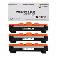 Huismerk 3x toner voor Brother Tn-1050 Hl1110 Dcp1510 DCP-1512 - thumbnail