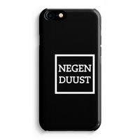 Negenduust black: Volledig Geprint iPhone 7 Plus Hoesje - thumbnail