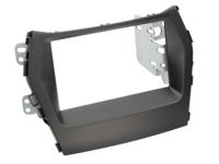 2-DIN Paneel Hyundai Santa Fé (DM) 2012-2018 Kleur: Zwart