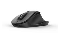 Trust Fyda Oplaadbare Draadloze Muis, 800-2400 DPI, 6 Knoppen, RF 2.4GHz, Plug-And-Play USB-Ontvanger, Gebogen Vorm, Comfortabele Wireless Mouse voor Windows, Chrome, Mac, Computer, PC, Laptop - Zwart