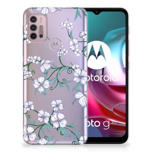 Motorola Moto G30 | G10 Uniek TPU Case Blossom White