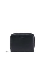 A.P.C. portefeuille compact à logo embossé - Noir