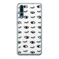 Eye pattern #2: Huawei P20 Pro Transparant Hoesje - thumbnail