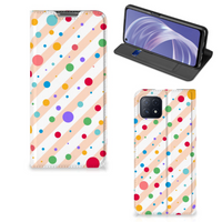 OPPO A73 5G Hoesje met Magneet Dots