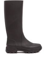 Maison Margiela bottes de pluie Tabi - Noir