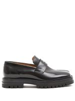 Maison Margiela mocassins Tabi en cuir - Noir