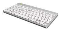 R-Go Tools Compact Break ergonomic keyboard, AZERTY (FR), W128444817 (keyboard, AZERTY (FR), bluetooth, white)