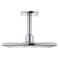 GROHE Rainshower hoofddoucheset: hoofddouche 310 SmartActive vierkant plafondmontage met 2 straalsoorten chroom 26481000 - thumbnail