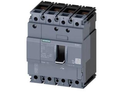 Siemens 3VA1063-2ED42-0AA0 Vermogensschakelaar 1 stuk(s) Instelbereik (stroomsterkte): 63 - 63 A Schakelspanning (max.): 690 V/AC (b x h x d) 101.6 x 130 x 70