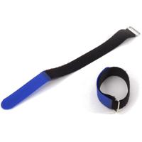 Adam Hall VR5080BLU kabelbinder klittenband 800 x 50 mm blauw - thumbnail