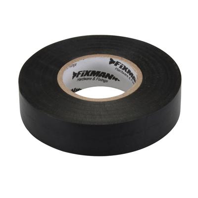 Fixman Isolatietape - 19 mm x 33 meter - Zwart Fixman Isolatietape - 19 mm x 33 meter - Zwart