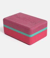 Manduka UpHold Yoga Blok EVA-Schuim Paars/Rood Rechthoekig - 23 x 15 x 10 cm - thumbnail