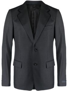 Lanvin notched-lapel single-breast blazer - Gris