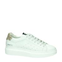 Maruti Claire leren sneakers wit/cheetahprint