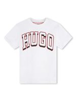 HUGO KIDS t-shirt en coton à logo imprimé - Blanc - thumbnail